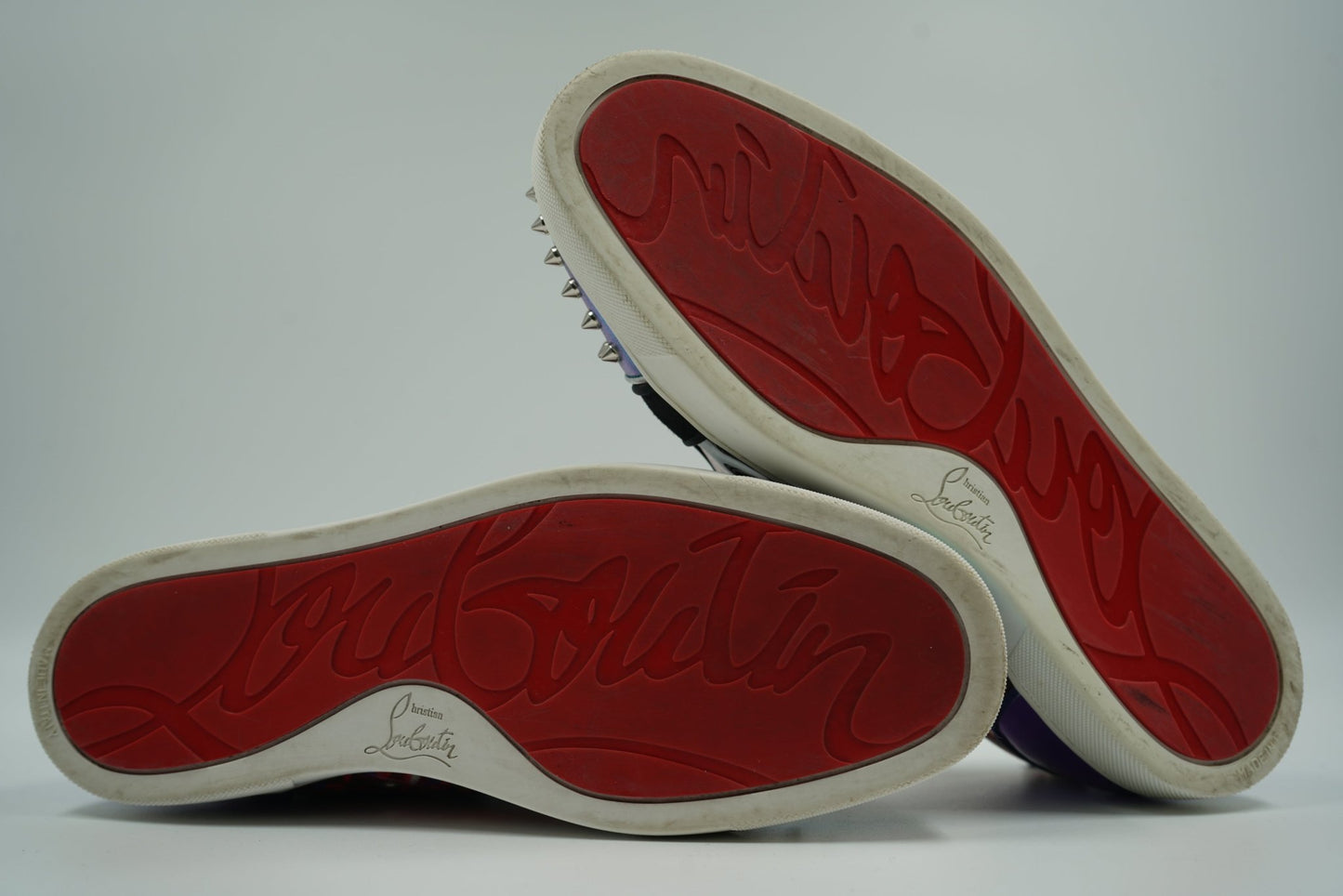 Christian Louboutin Multicolor Louis Junior Spikes Orlato Low - Tops - Christian Louboutin - SecondPlace