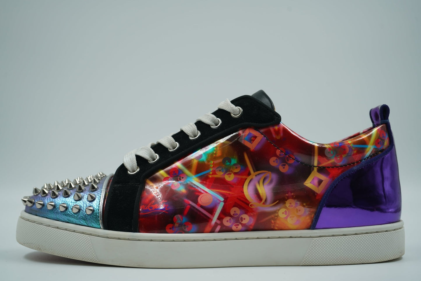 Christian Louboutin Multicolor Louis Junior Spikes Orlato Low - Tops - Christian Louboutin - SecondPlace
