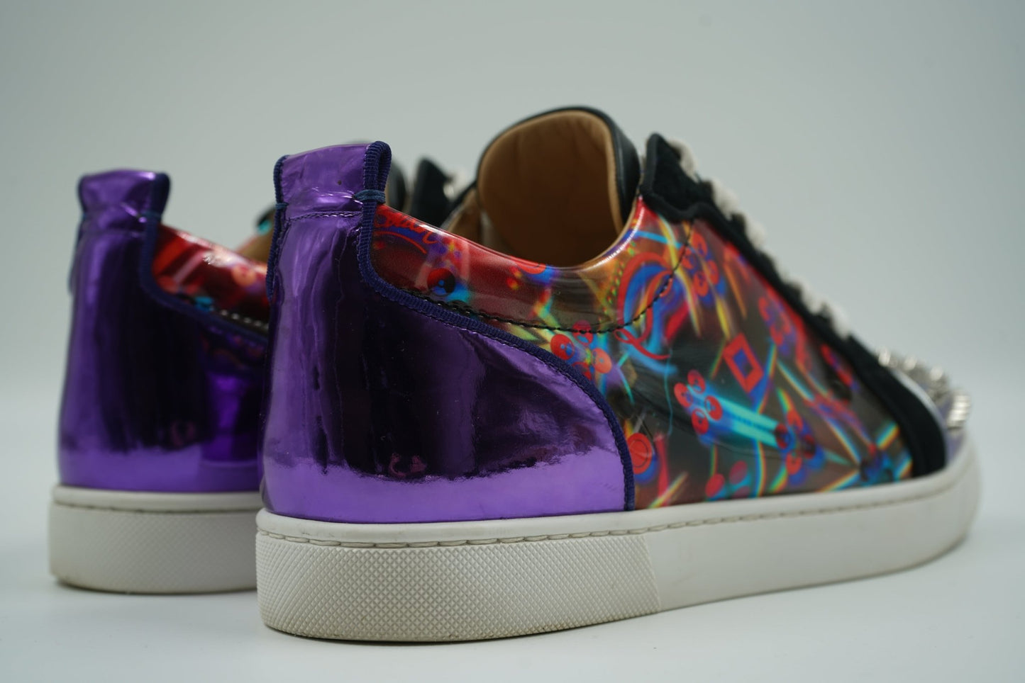 Christian Louboutin Multicolor Louis Junior Spikes Orlato Low - Tops - Christian Louboutin - SecondPlace