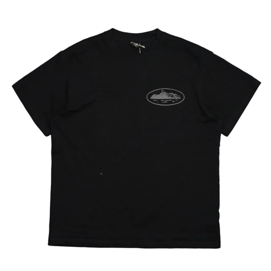 Corteiz Alcatraz Logo Black T-Shirt - Corteiz - SecondPlace