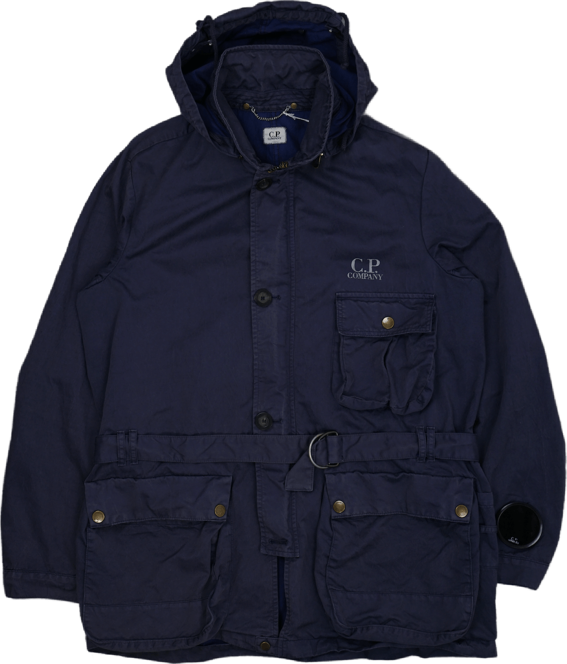 C.P Company Belted Mille Miglia Blue Jacket - C.P Company - SecondPlace