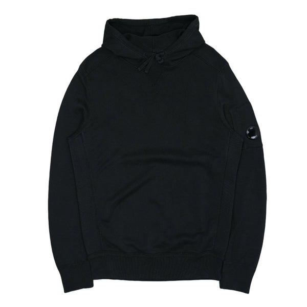 C.P Company Buckle Logo Black Hoodie