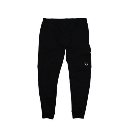 C.P Company Buckle Logo Black Sweatpants - C.P Company - SecondPlace