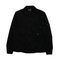 C.P Company Double Strap Black Overshirt