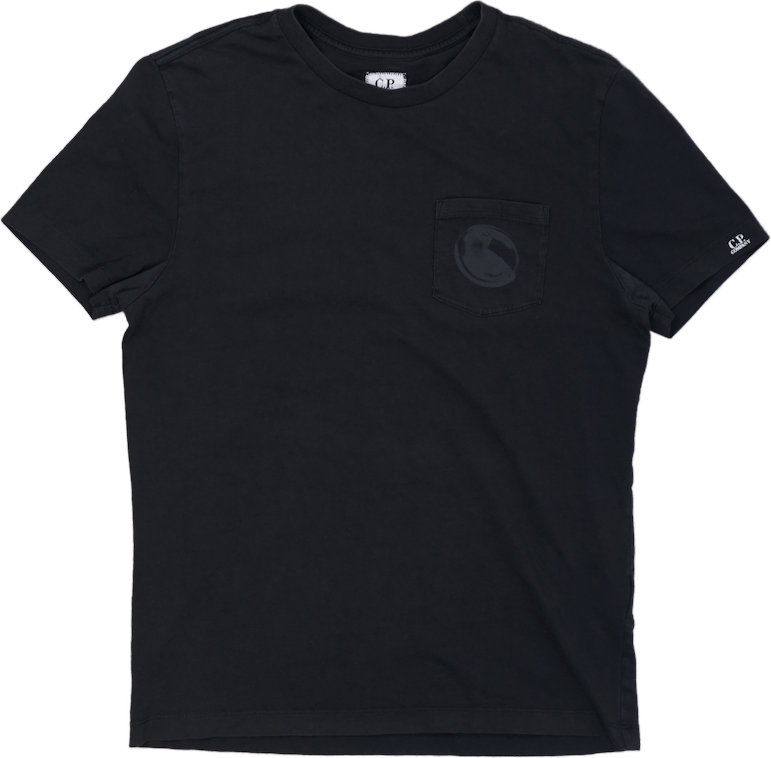 C.P Company Buckle Print Black T-Shirt - C.P Company - SecondPlace