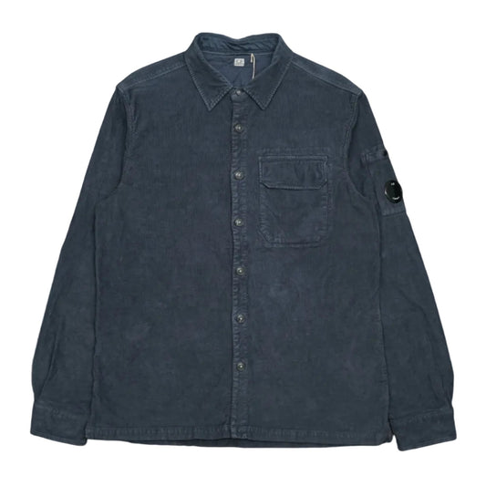 C.P Company Corduroy Grey Overshirt - C.P Company - SecondPlace
