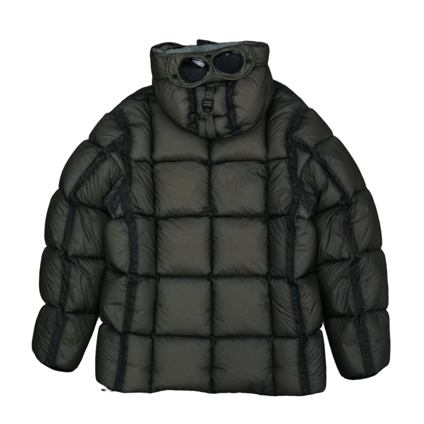 C.P Company D.D Shell Down Googles Green Jacket - C.P Company - SecondPlace