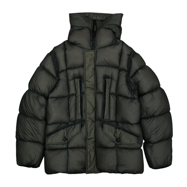 C.P Company D.D Shell Down Googles Green Jacket