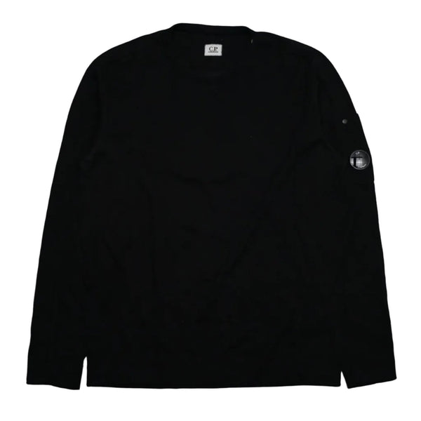 C.P Company Thin Knitwear Black Sweatshirt