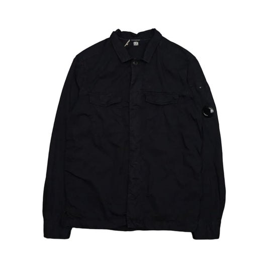 C.P Company Two-Pockets Navy Blue Overshirt - C.P Company - SecondPlace