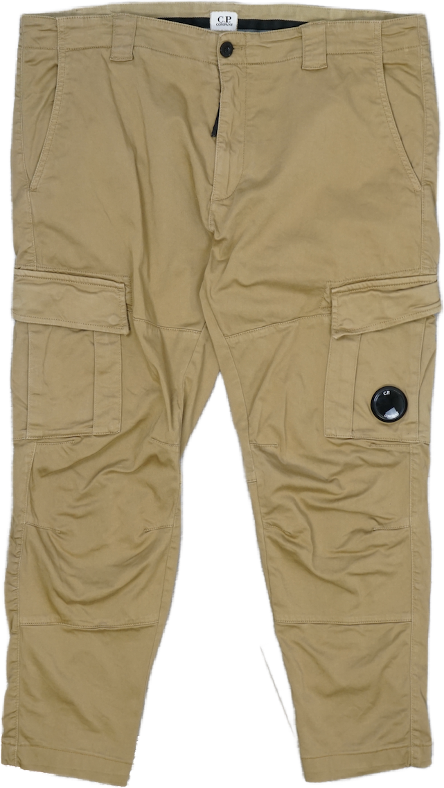 C.P Company Beige Ergonomic Fit Cargo Pants