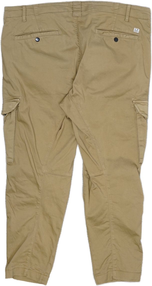 C.P Company Beige Ergonomic Fit Cargo Pants