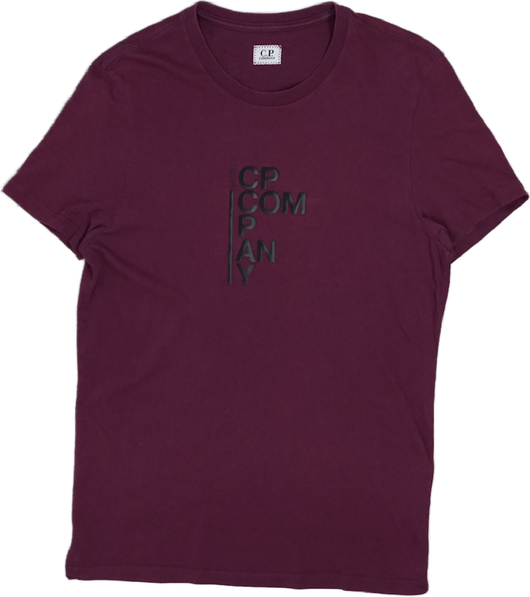 C.P Company Burgundy T-Shirt