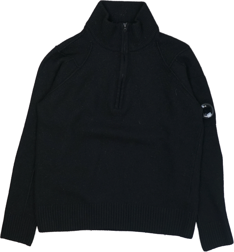 C.P Company 1/3 Zip-Up Wool Shirt