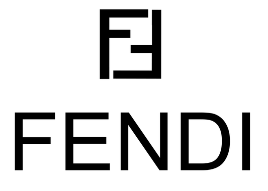Fendi Black Logo Patch Knit-Zipper Black Crewneck