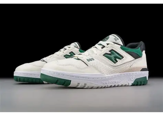 New Balance 550 Sea Salt Pine Green
