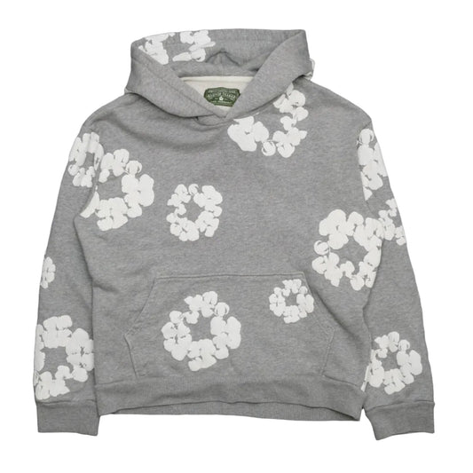 Denim Tears Wreath The Cotton Grey Hoodie - Denim Tears - SecondPlace