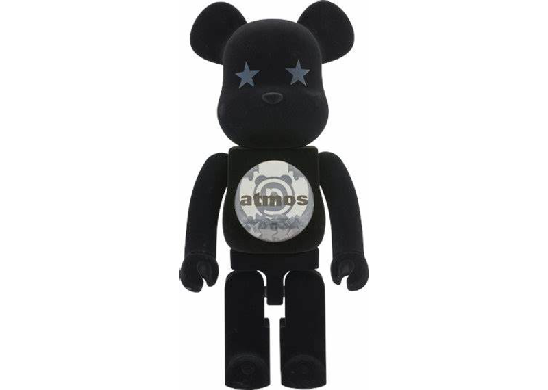 Bearbrick x Atmos Black 1000%