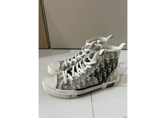 Dior B23 High Top Logo Oblique Sneaker - Dior - SecondPlace