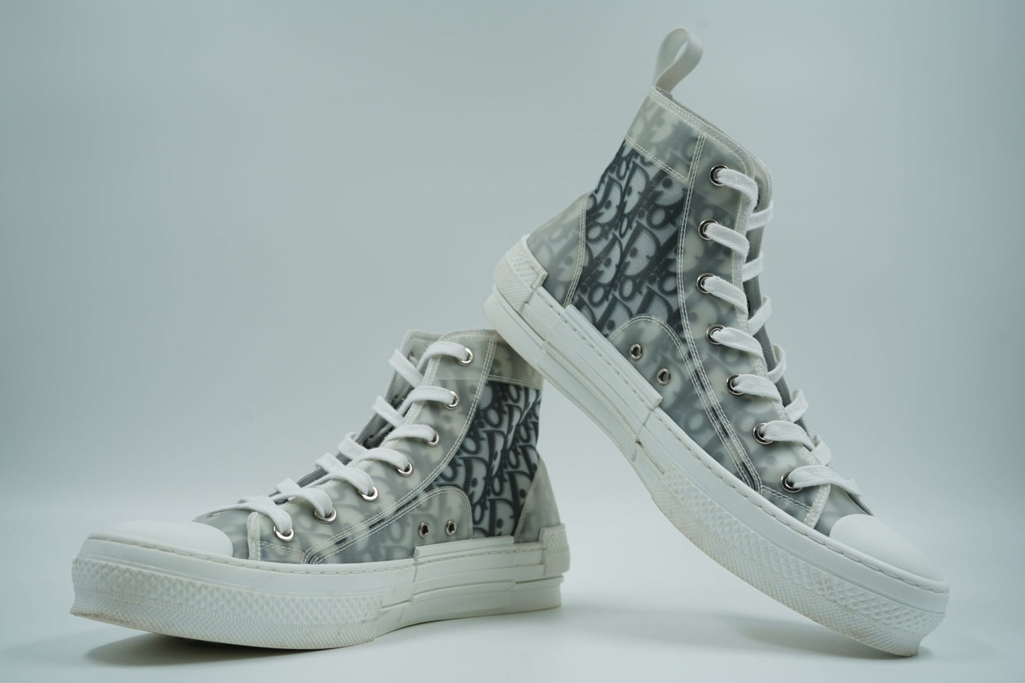 Dior B23 High Top Logo Oblique Sneaker - Dior - SecondPlace