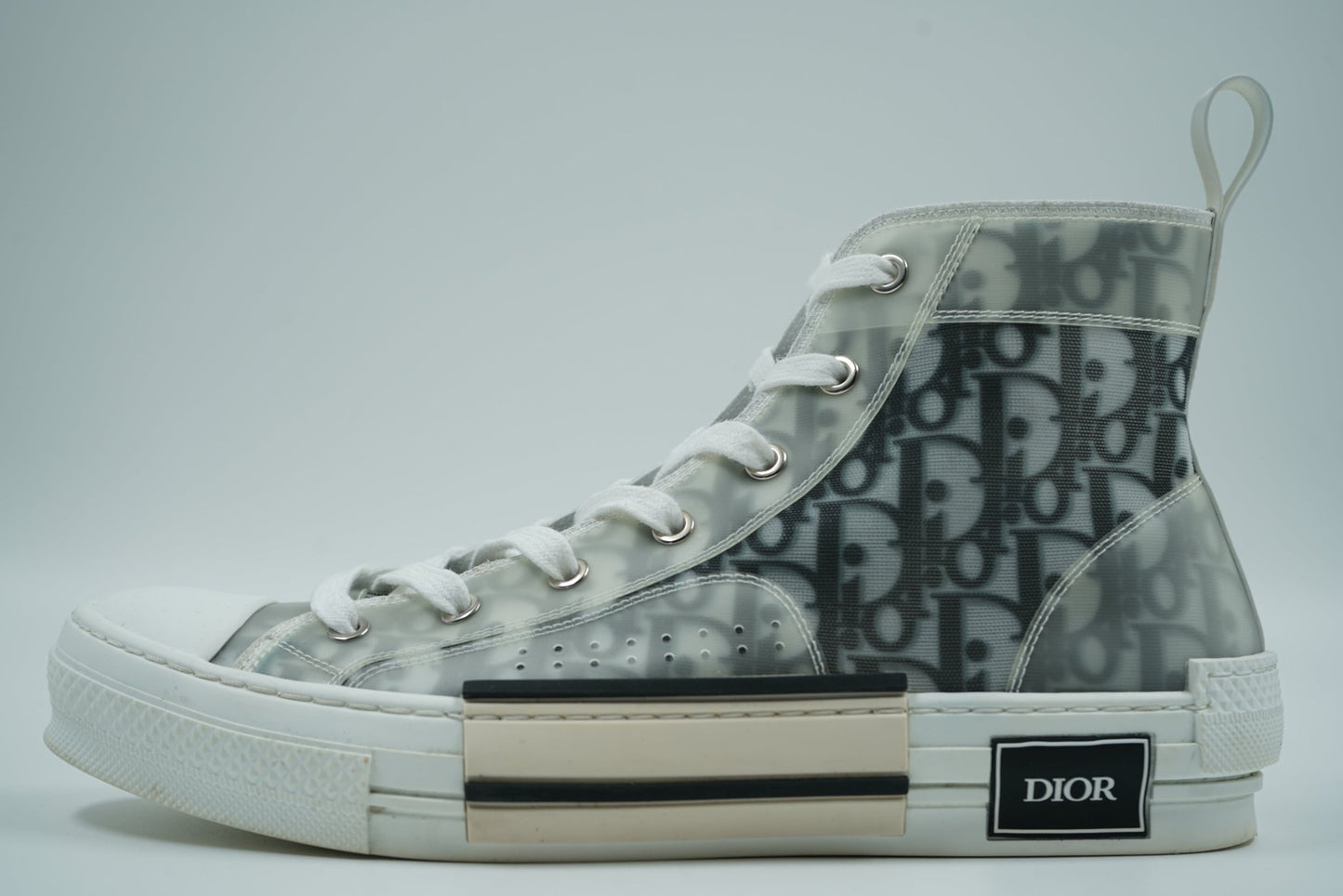 Dior B23 High Top Logo Oblique Sneaker - Dior - SecondPlace