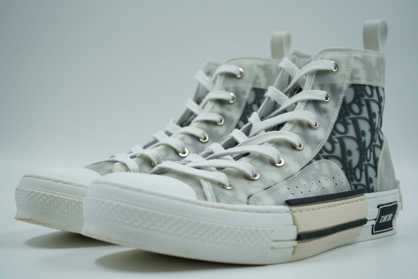 Dior B23 High Top Logo Oblique Sneaker - Dior - SecondPlace