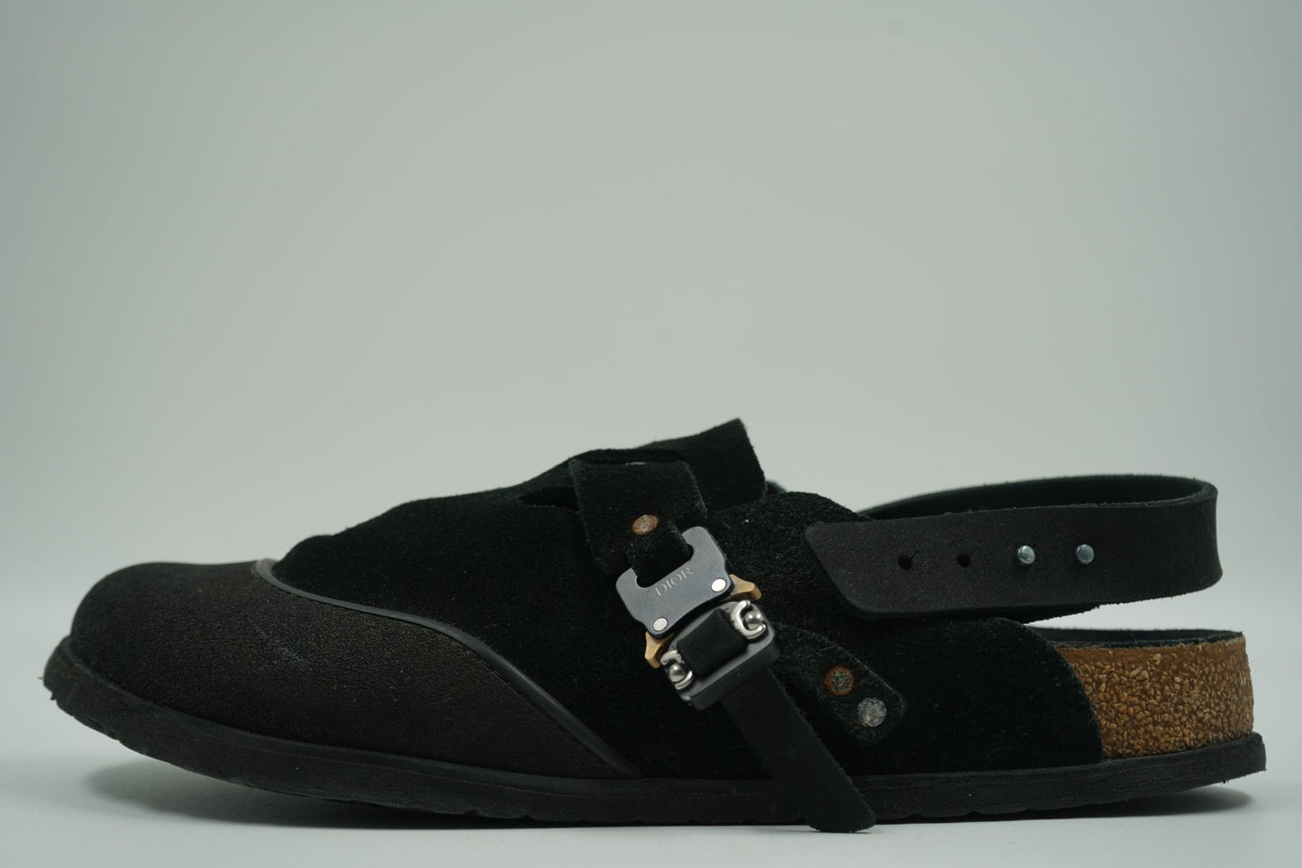 Dior By Birkenstock Tokio Mule Black Sandals - Birkenstock - SecondPlace