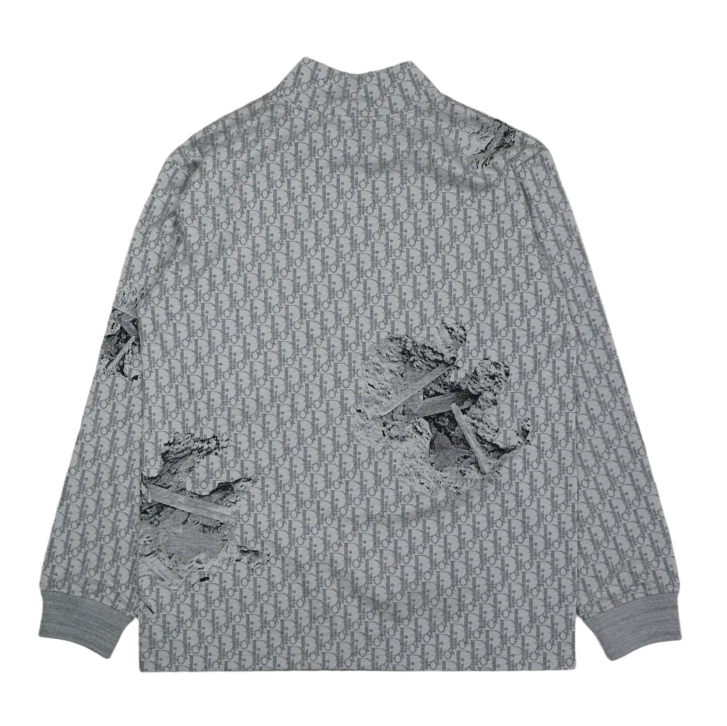 Dior Oblique White/Silver Crewneck - Dior - SecondPlace