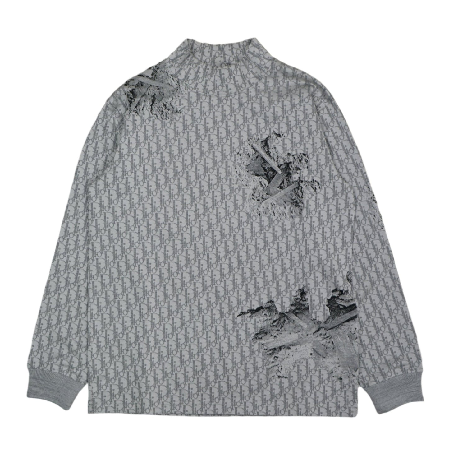 Dior Oblique White/Silver Crewneck - Dior - SecondPlace