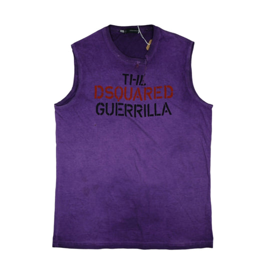 Dsquared2 Guerrilla Purple T-Shirt - Dsquared2 - SecondPlace