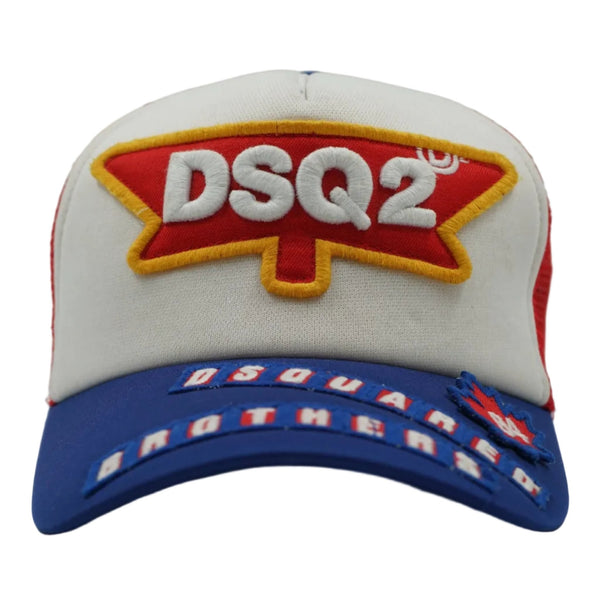 Dsquared2 Mult Coloured Red/Blue Trucker Cap