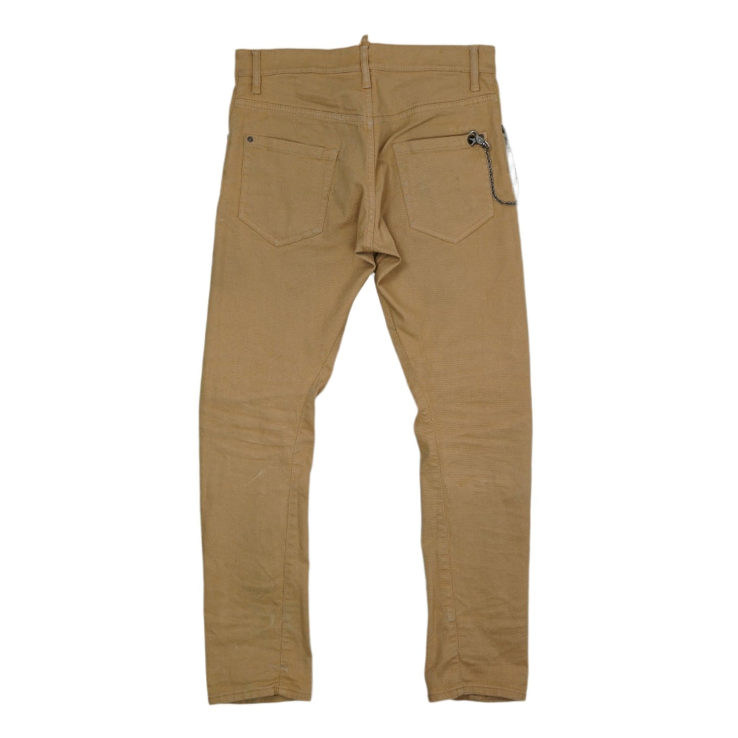 Dsquared2 Pocket Chain Beige Jeans - Dsquared2 - SecondPlace