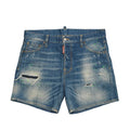 Dsquared2 Squared Crotch Green Stains Shorts
