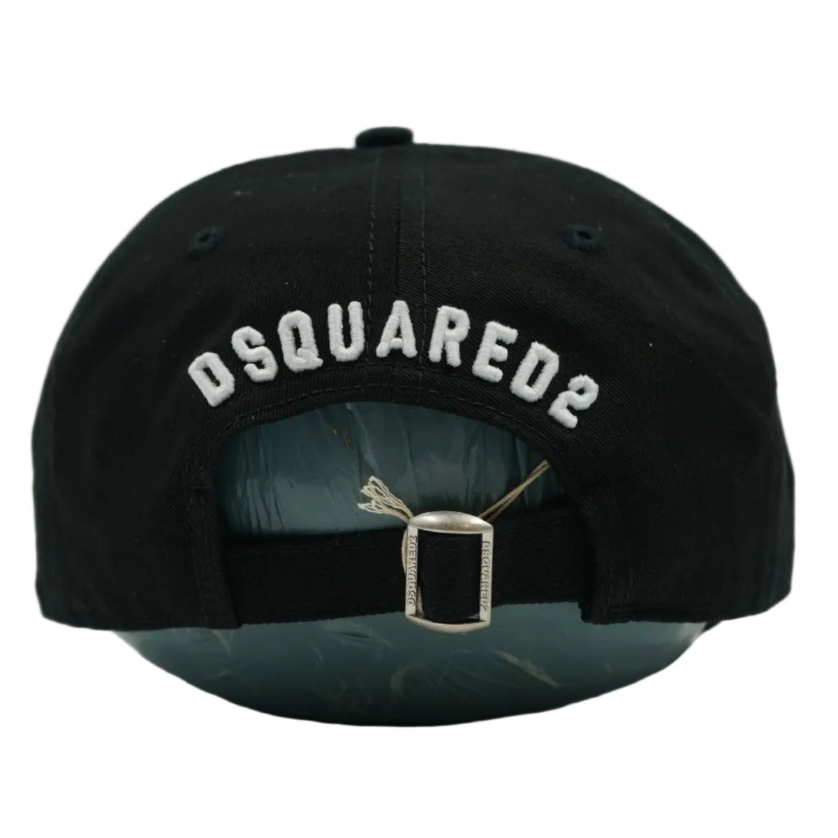 Dsquared2 White Text Icon Black Cap - Dsquared2 - SecondPlace