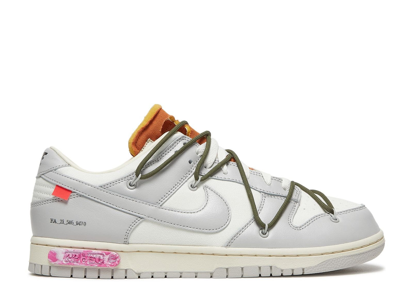 Dunk Low Off - White Lot 22 of 50 - Nike - SecondPlace