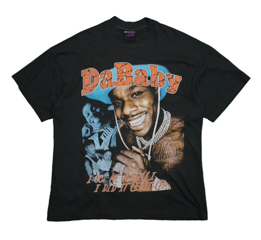 Effn Clothing Dababy Black T-Shirt - Effn Clothing - SecondPlace