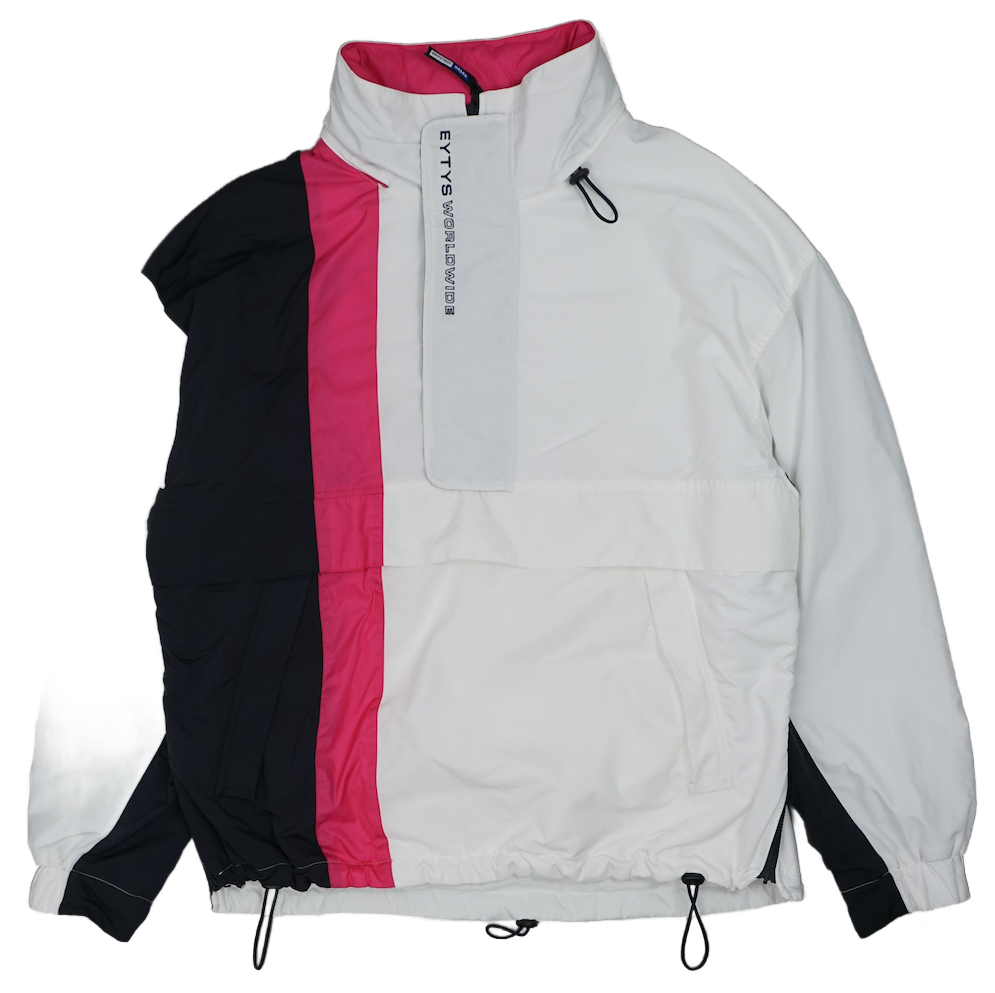 Eytys Worldwide Vit/Svart/Rosa Vindjacka