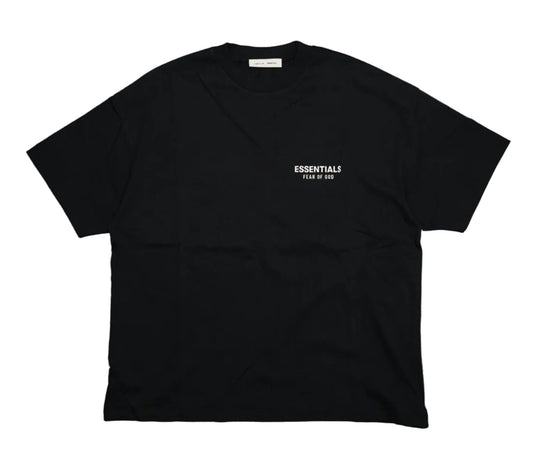 Fear Of God Essentials Jet Black T-Shirt - Essentials - SecondPlace