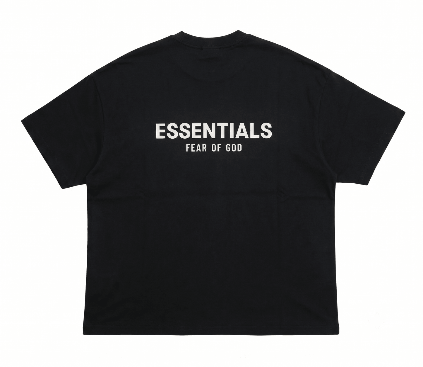 Fear Of God Essentials Jet Black T-Shirt - Essentials - SecondPlace