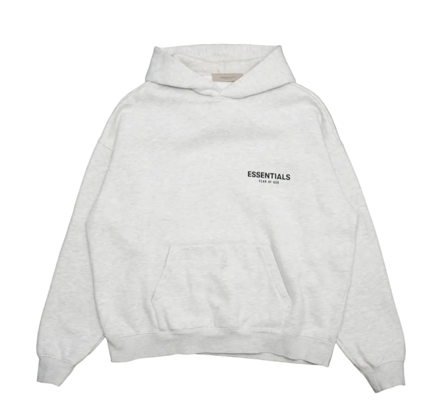 Fear Of God Essentials Light Oatmeal Hoodie - Essentials - SecondPlace