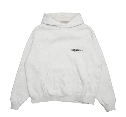 Fear Of God Essentials Light Oatmeal Hoodie - Essentials - SecondPlace