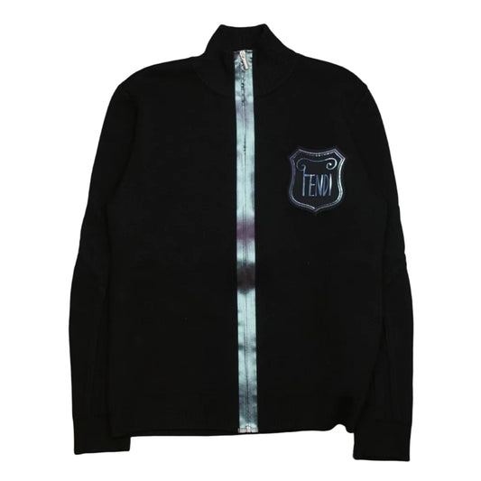 Fendi Black/Purple Zip Jumper - Fendi - SecondPlace