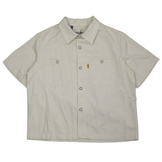 Gallery Dept Cream White Short Sleeve Shirt - Gallery Dept - SecondPlace