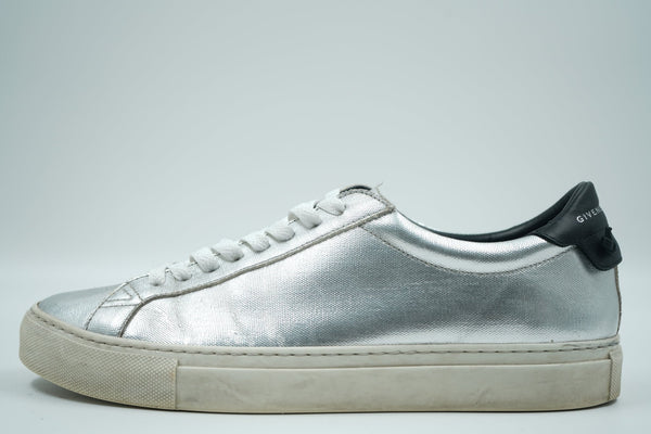 Givenchy Paris 17 Silver Sneakers