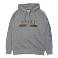 Gucci Dragon Embroidery Grey Hoodie