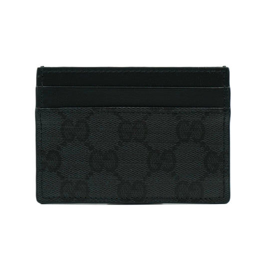 Gucci GG Monogram Logo Black/Black Cardholder - Gucci - SecondPlace