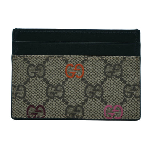 Gucci GG Multicolor Printed Card Holder - Gucci - SecondPlace
