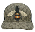 Gucci GG Print Bee Beige Baseball Cap
