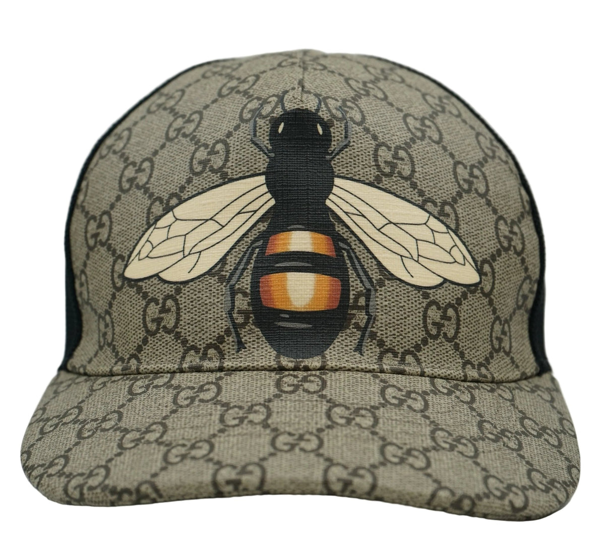 Gucci GG Print Bee Beige Baseball Cap - Gucci - SecondPlace