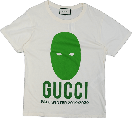 Gucci Green Mask 2019 Beige T-Shirt - Gucci - SecondPlace